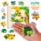 QUOKKA Wooden Africa Puzzles for Kids Ages 3-5 – 28 Pieces Toddlers Kids Puzzles Ages 4-8 Year Olds – Wood Africa Toys for Children 6-8 yo | Africa Animals